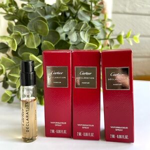 NEW! Cartier Perfume Sample Bundle Set